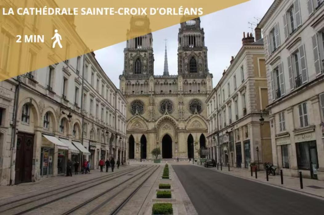 Апартаменты Charmant Studio Vue Cathedrale Quartier Historique Орлеан Экстерьер фото